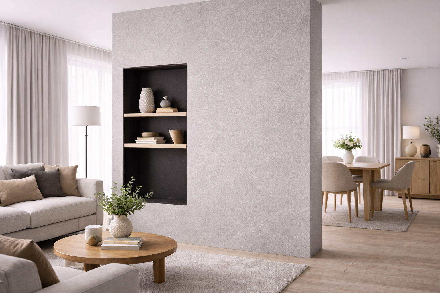 Individuelle Wohnraumgestaltung Mediawand Passau