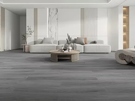 Decotec Platingrau im Wohnraum
