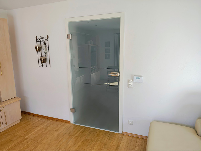 Glastür